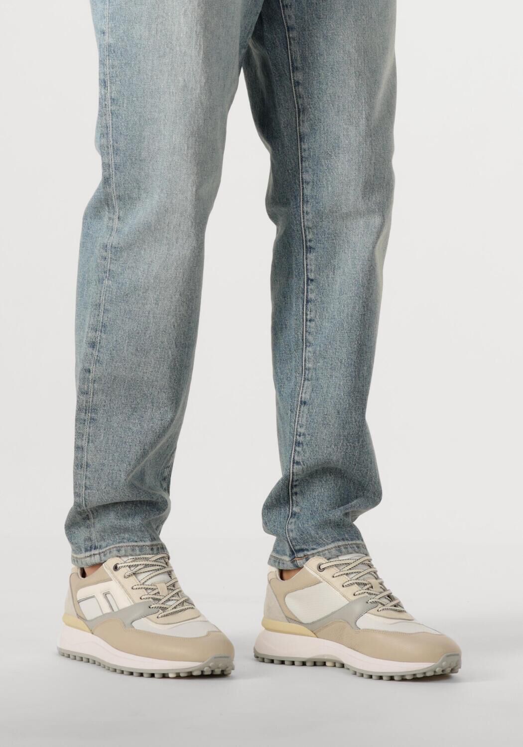 Beige FLORIS VAN BOMMEL Sneaker Low SFM-10139 NOPPI - large