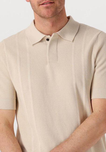 Beige BUTCHER OF BLUE Polo-Shirt RIPLEY KNIT POLO - large