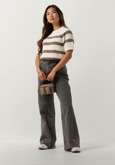 Weiße SELECTED WOMEN Pullover SLFBLOOMIE SS KNIT O-NECK - large