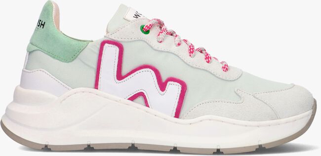 Damen Sneakers Weiss Grüne Sneaker Grüne WOMSH Sneaker Low WAVE Omoda