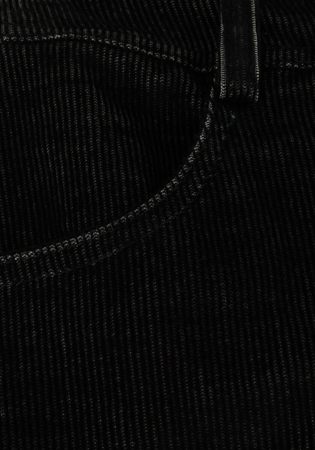 Schwarze BY-BAR Minirock JOSIE CORD SKIRT - large