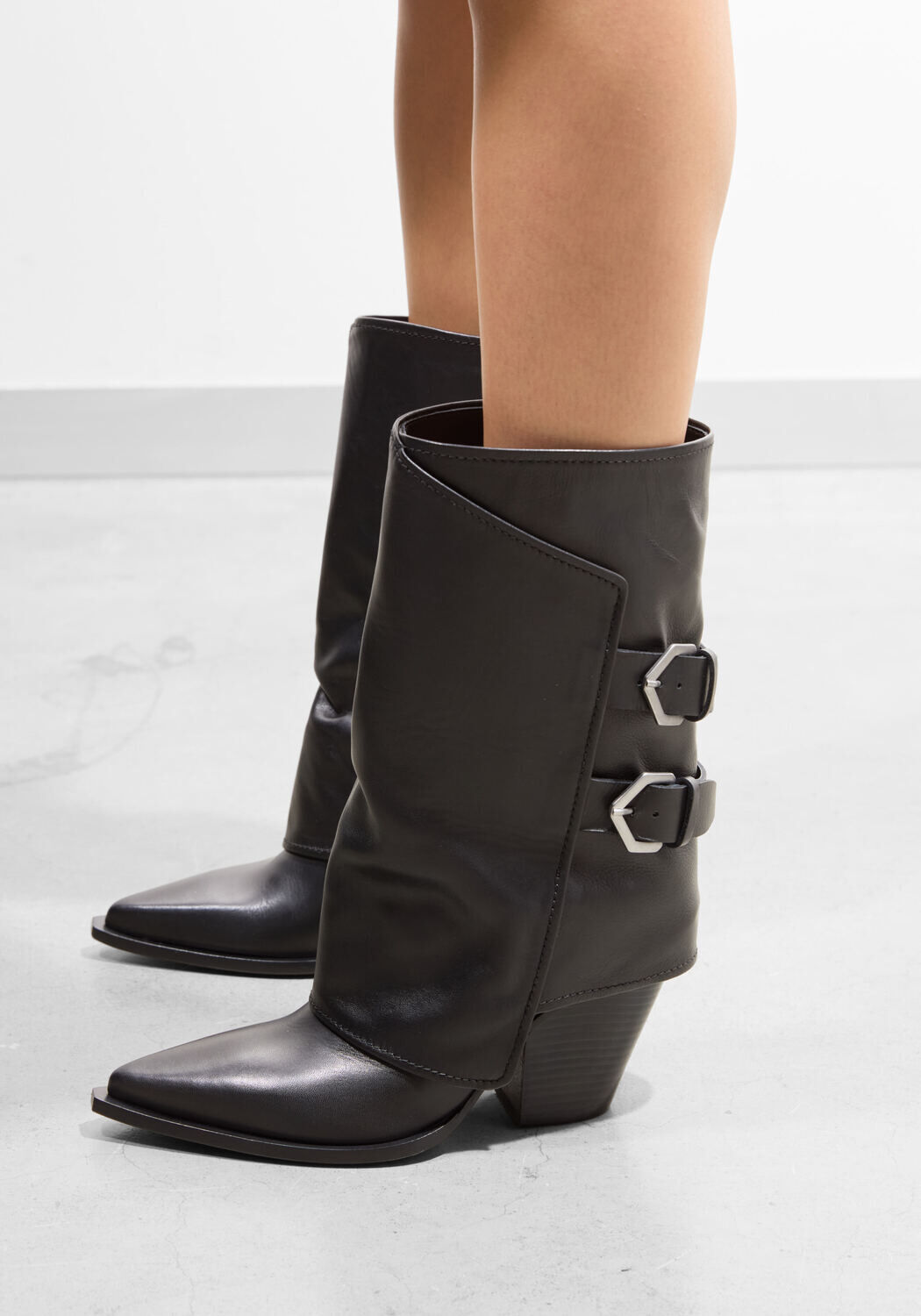 Schwarze STRATEGIA Hohe Stiefel E-4491 - medium