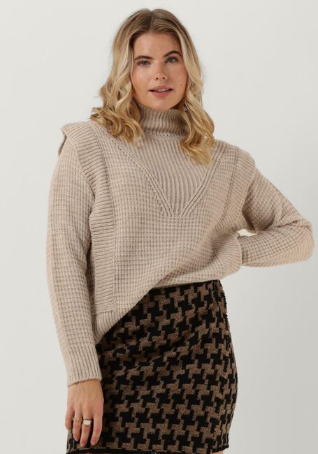 Beige AMAYA AMSTERDAM Rollkragenpullover KATE KNITWEAR - large
