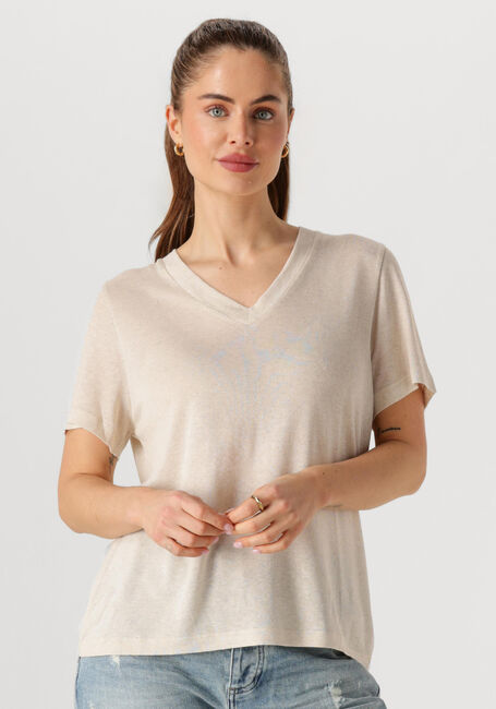 Beige CIRCLE OF TRUST T-shirt MILA TEE - large