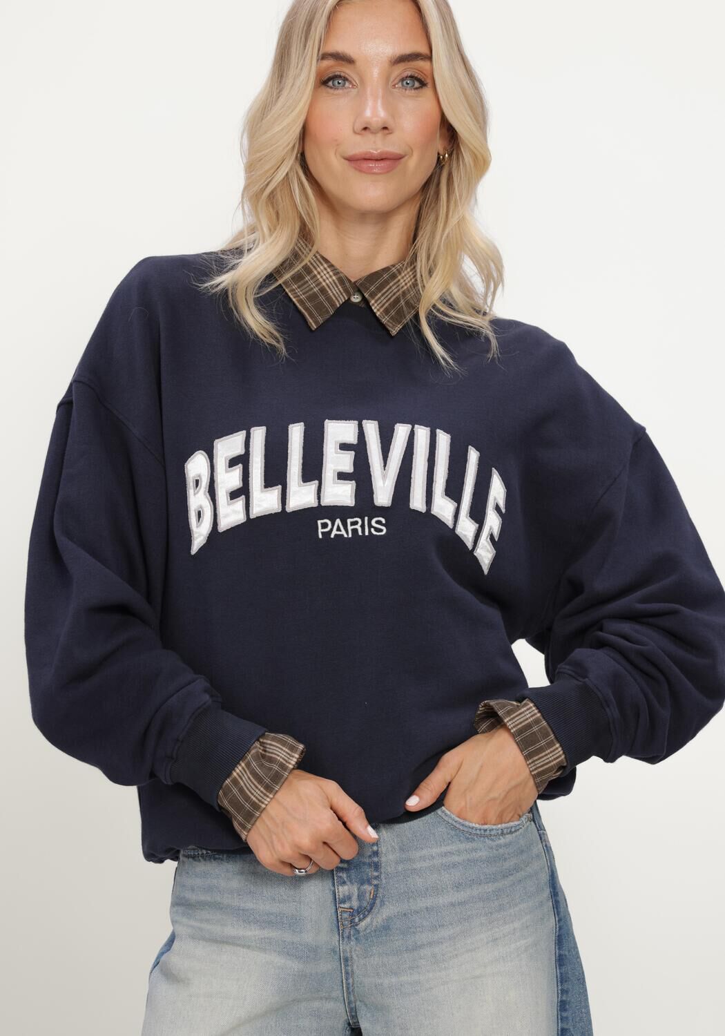 Dunkelblau CIRCLE OF TRUST Sweatshirt LANA SWEAT - large