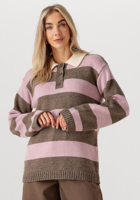 Rosane MODSTRÖM Pullover PELHAMMD STRIPE POLO - large