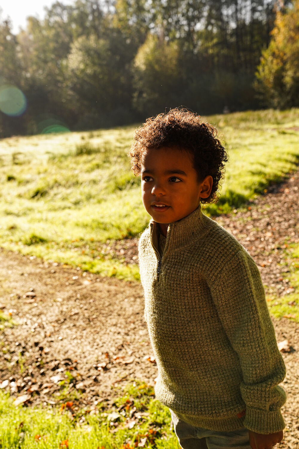 Olive KOKO NOKO Pullover O56803 - large