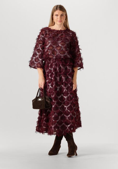 Bordeaux Y.A.S. Maxirock YASPAZILLA HW SKIRT - large