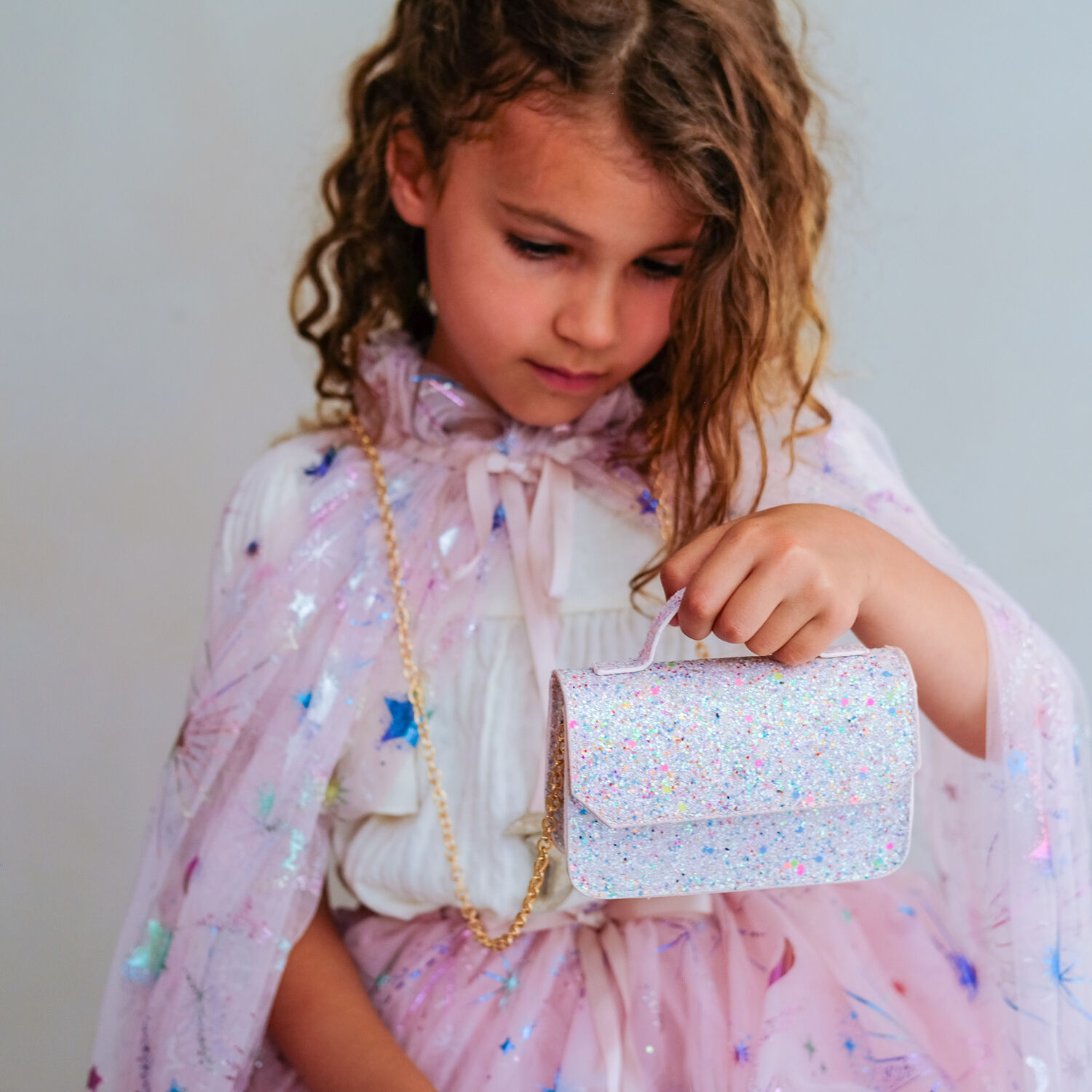 Bronzefarbig Mimi & Lula Handtasche TEENY GLITTER BAG - large