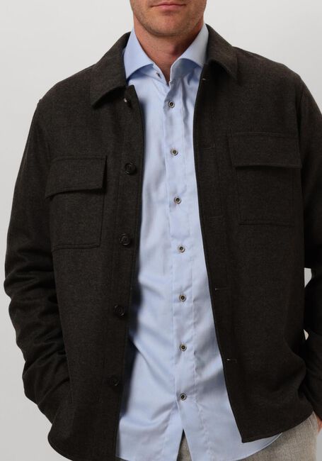 Braune PROFUOMO Overshirt OVERSHIRT KNITTED - large
