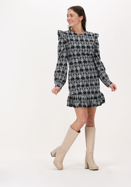 Schwarze FREEBIRD Minikleid NILSA - large