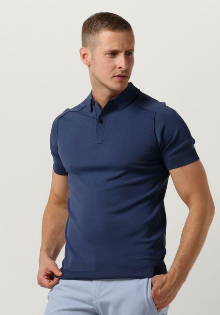 Blaue GENTI Polo-Shirt K9116-1260 - large