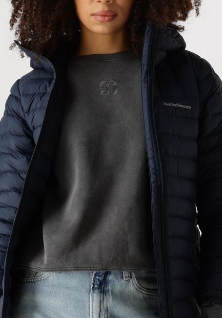 Blaue PEAK PERFORMANCE Wattierte Jack W DOWN LINER HOOD JACKET - large