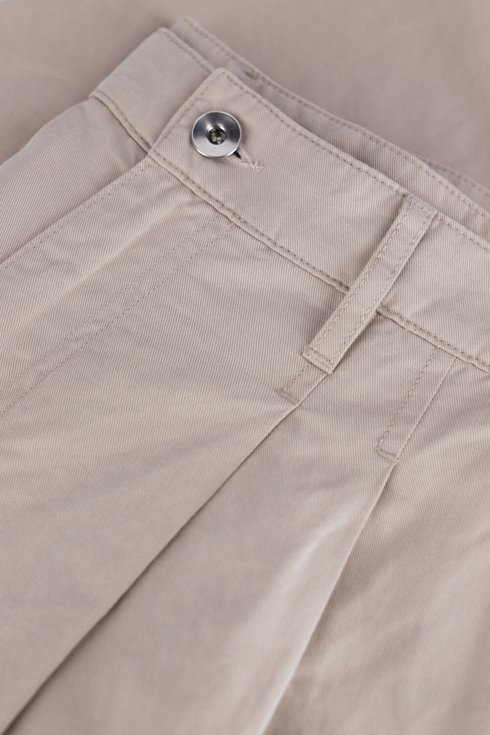 Beige VANILIA Chino TWILL LINEN CHINO - large