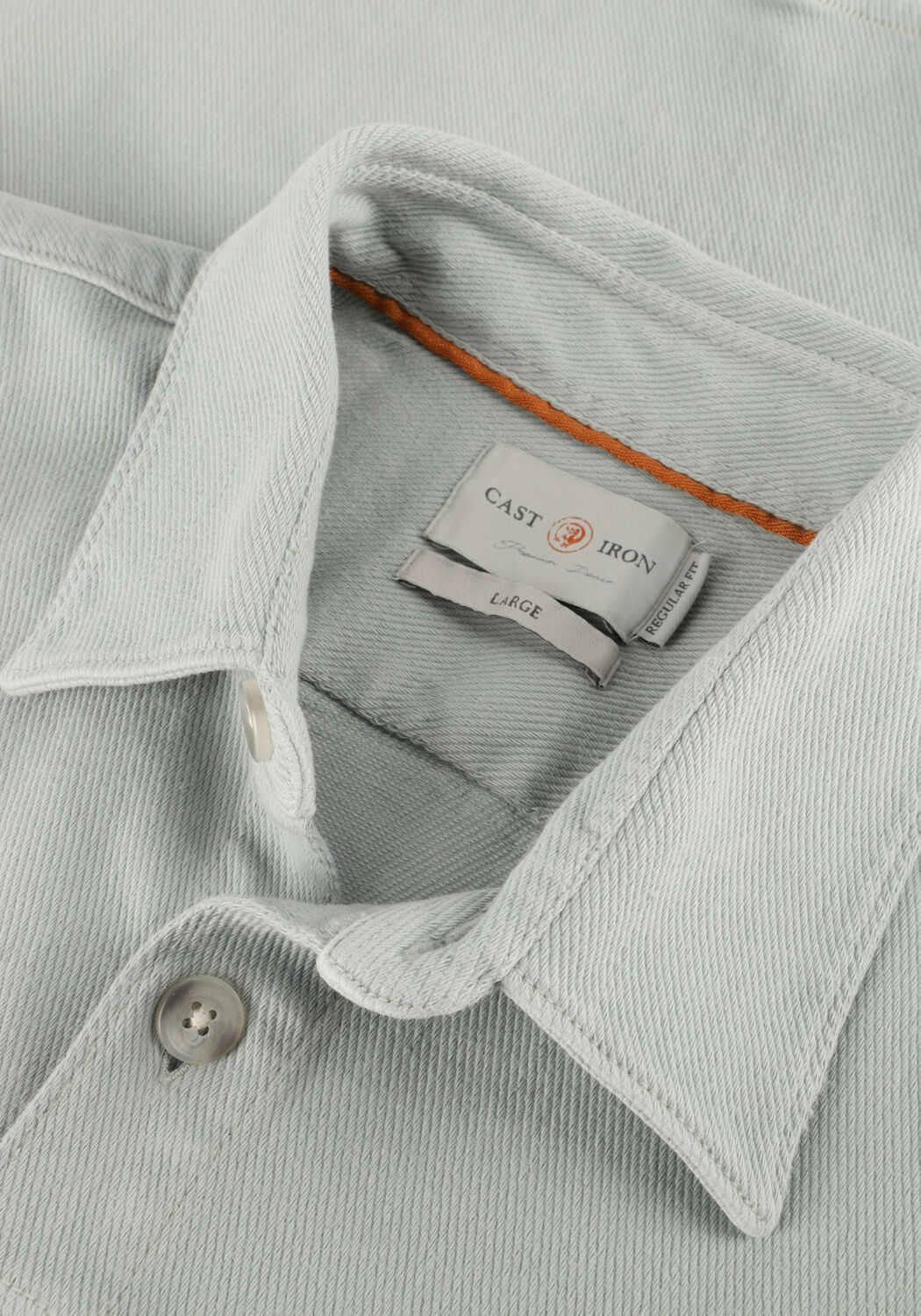 Hellgrau CAST IRON Overshirt CF TWILL OVERSHIRT - large