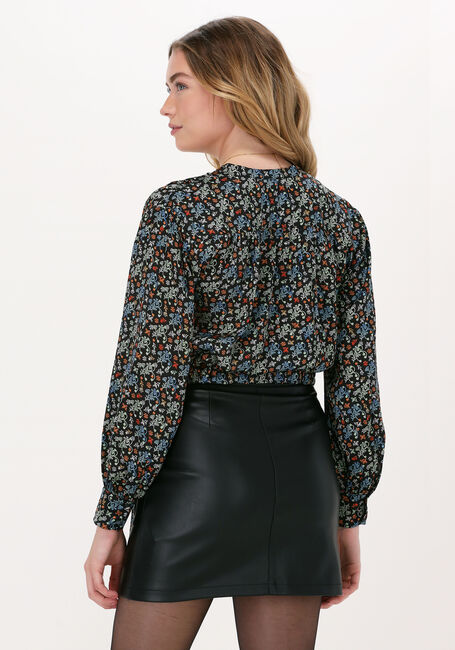 Schwarze SCOTCH & SODA Top PRINTED LONG-SLEEVED RECYCLED - large