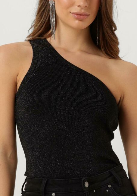 Schwarze NEO NOIR Top CLEMENTINE GLITTER KNIT TOP - large
