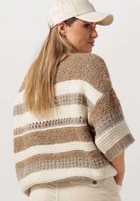Mehrfarbige/Bunte SUMMUM Pullover BOXY SWEATER MULTI YARN MIX KNIT - large