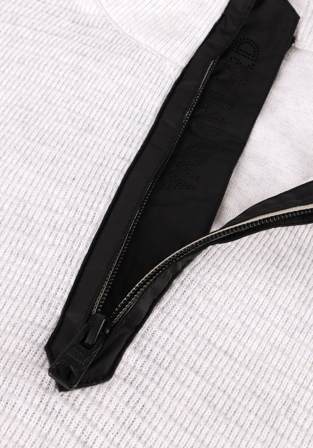 Ecru VANGUARD Pullover HALP ZIP COLLAR COTTON STRUCTURE - large