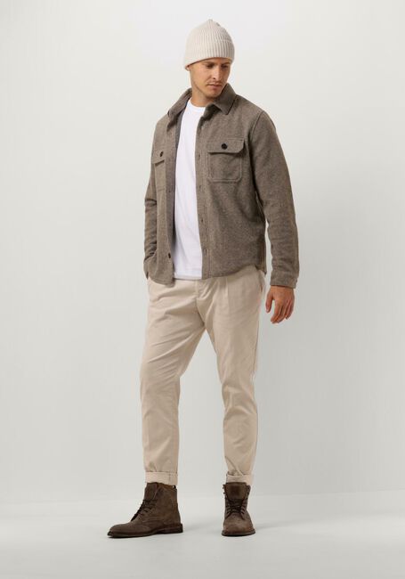 Taupe PROFUOMO Overshirt OVERSHIRT KNIT BOIL - large
