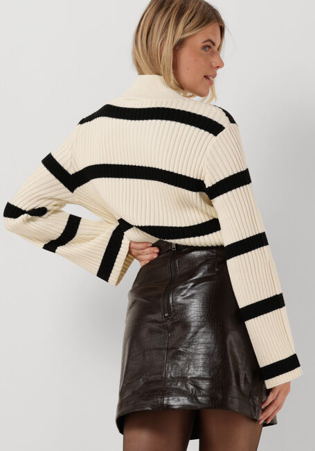 Beige Y.A.S. Rollkragenpullover YASASTA LS KNIT PULLOVER - large