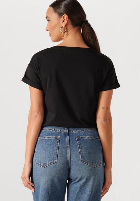 Schwarze WITHBLACK T-shirt WBLCORRI SS TEE - large