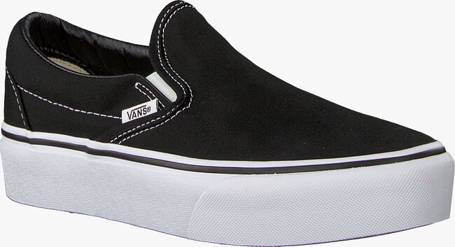 Schwarze VANS Sneaker low CLASSIC SLIP ON PLATFORM - large