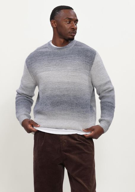 Graue ANERKJENDT Pullover AKSINUS SPACE DYE KNIT - large