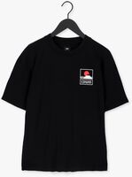 Schwarze EDWIN T-shirt SUNSET ON MT. FUIJ TS