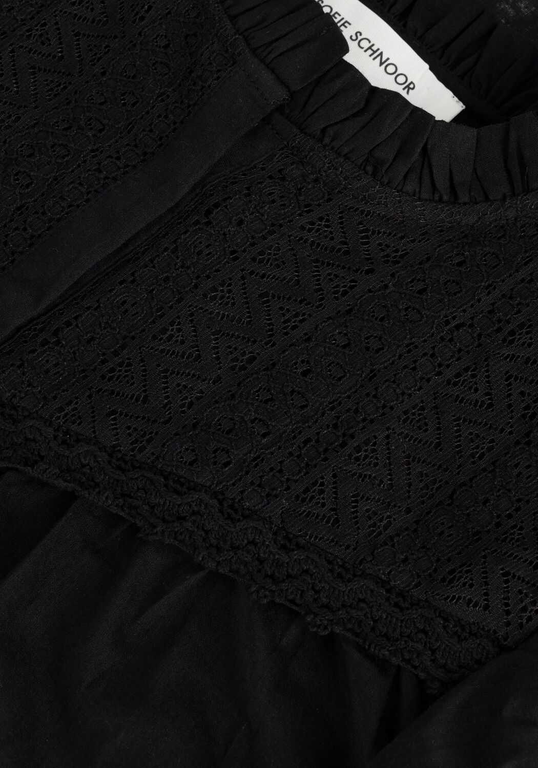 Schwarze SOFIE SCHNOOR Blusen SHIRT - large