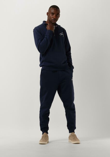 Dunkelblau TOMMY JEANS Pullover TJM REG SIGNATURE HALF ZIP - large