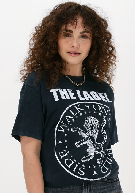 Schwarze ALIX THE LABEL T-shirt THE LABEL TSHIRT - large
