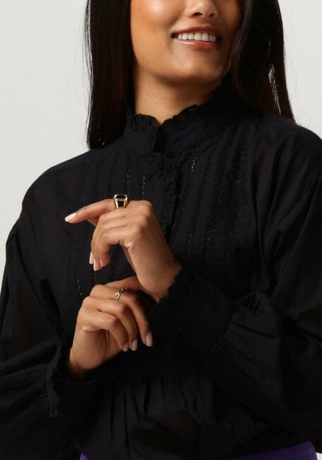 Schwarze ANTIK BATIK Blusen HITALE BLOUSE - large