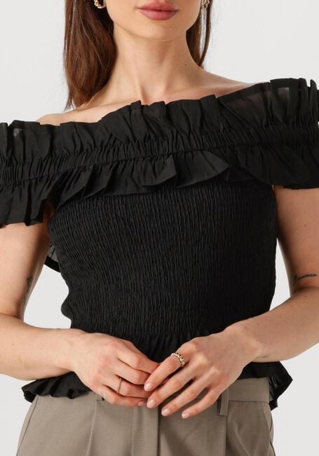 Schwarze COPENHAGEN MUSE Top CM MOLLY BLOUSE - large