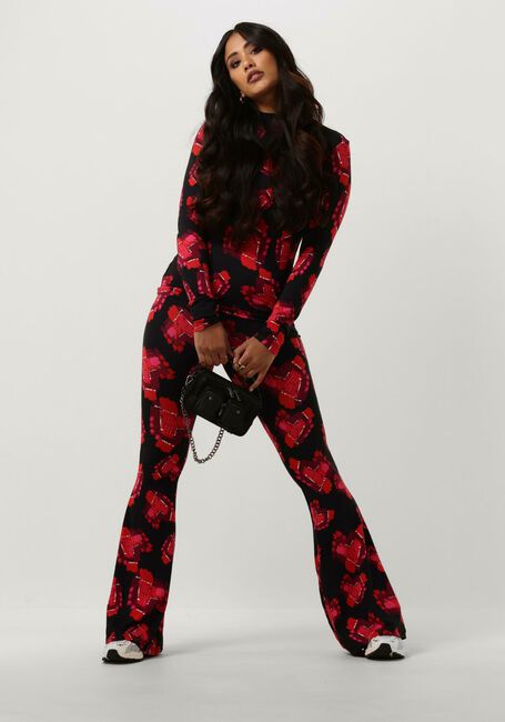 Schwarze REFINED DEPARTMENT Schlaghose ABBA - large