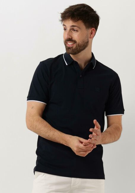 Dunkelblau BOSS ORANGE Polo-Shirt PASSERTIP - large