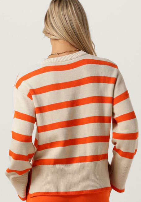 Sand MODSTRÖM Pullover CORBINMD STRIPE O-NECK - large