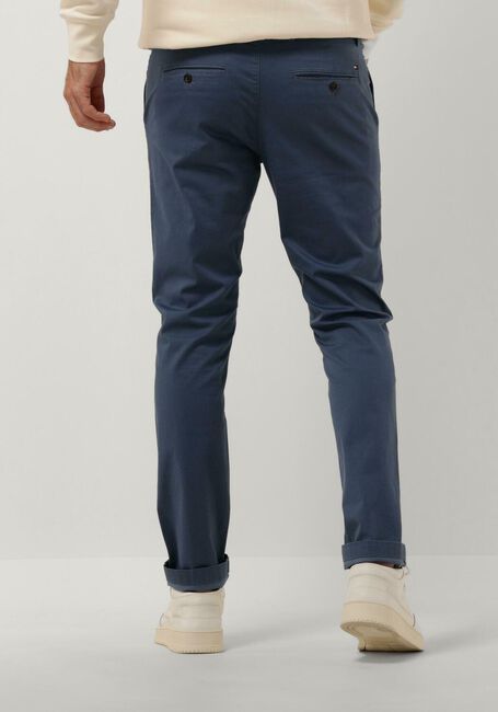 Blaue TOMMY HILFIGER Chino CHINO BLEECKER PRINTED STRUCTURE - large