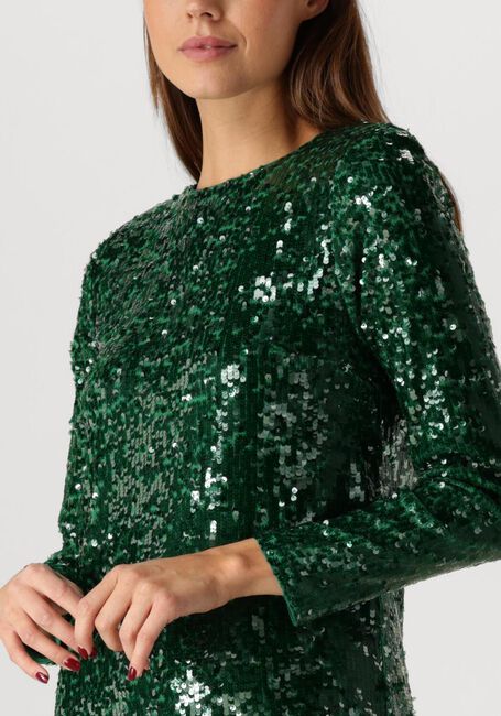 Grüne SUNCOO Minikleid CARLOTA GLITTER - large