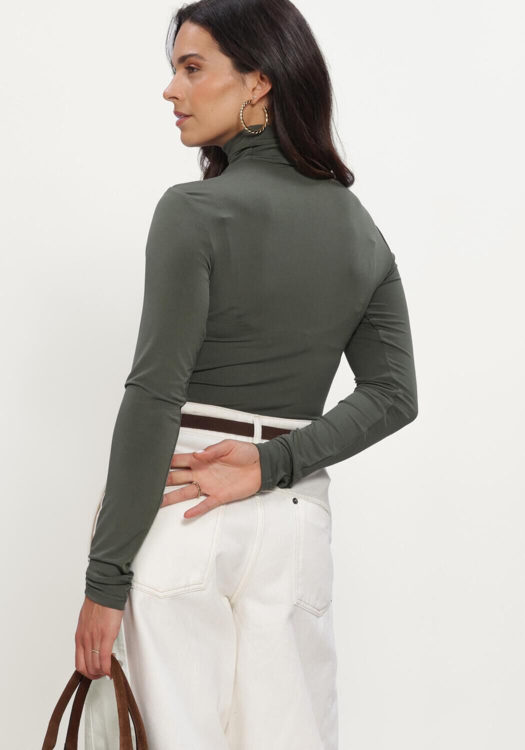 Olive NOTRE-V Top NV-INGER - large