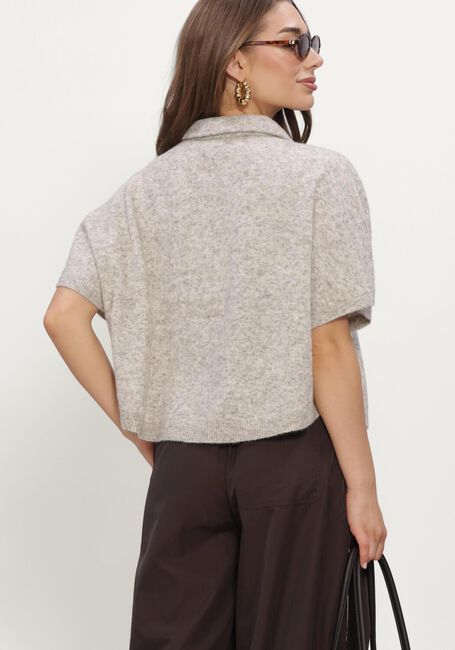Graue RUBY TUESDAY Pullover & Cardigans VOISE KNITTED COLLAR CAPE TOP - large