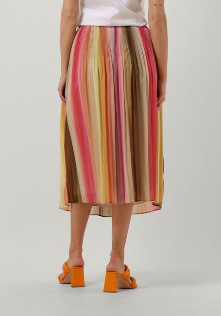 Mehrfarbige/Bunte SCOTCH & SODA Midirock PLEATED CHIFFON MIDI SKIRT - large