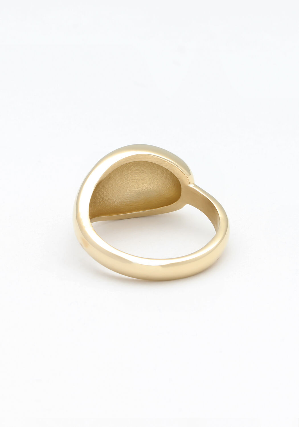 Goldfarbig NOTRE-V Ring RING ORGANIC - large