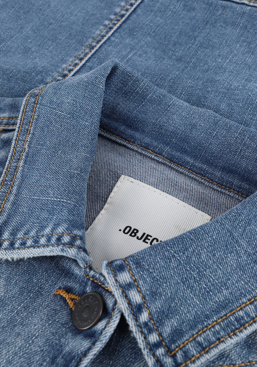 Hellblau OBJECT Jeansjacke OBJWIN NEW DENIM JACKET NOOS - large