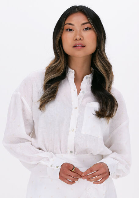 Ecru ALIX THE LABEL Blusen WOVEN BULL LINEN LYOCELL BLOUSE - large