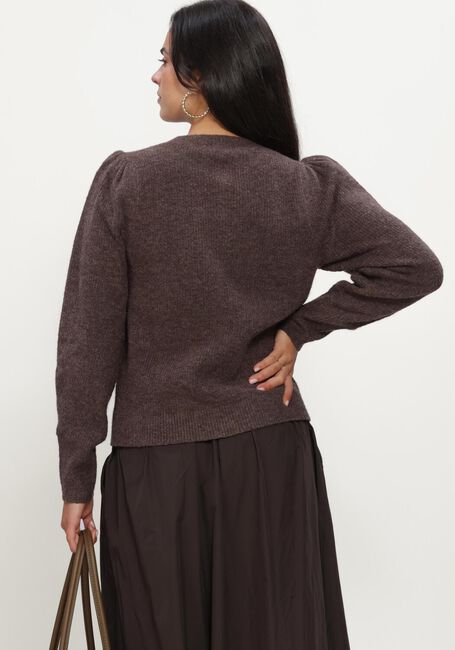 Braune NOTRE-V Strickjacke NV-IGGY - large