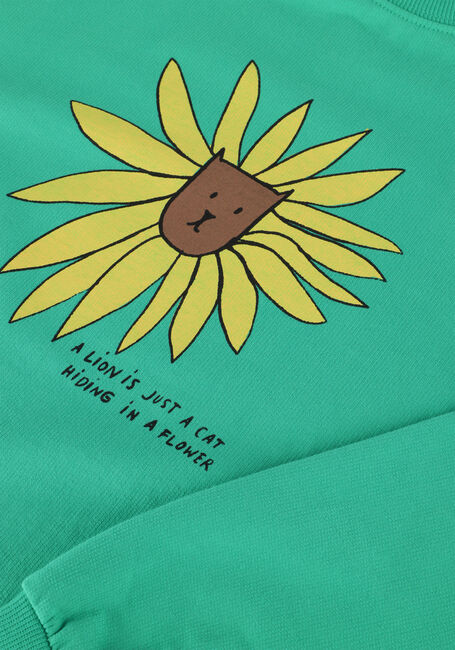 Grüne Jelly Mallow Sweatshirt LION SWEATSHIRT - large