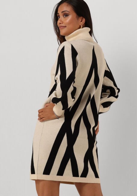 Sand OBJECT Minikleid OBJRAY L/S KNIT ROLLNECK DRESS - large