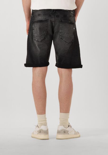 Schwarze PURE PATH Kurze Hosen THE MILES SLIM FIT DENIM SHORTS - large