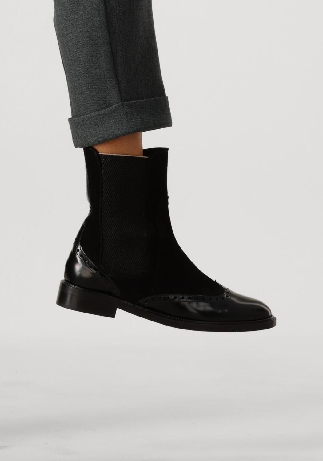 Schwarze PERTINI Stiefeletten 32068 - large